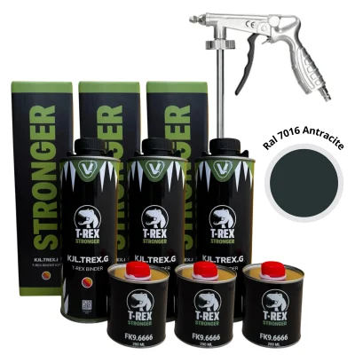 t rex ral 7016 antracite 3 lt pistola