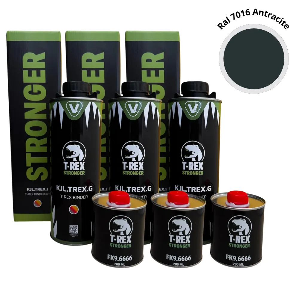 t rex ral 7016 antracite 3 lt