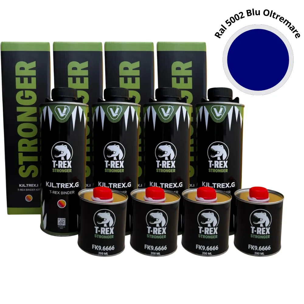 t rex ral 5002 blu oltremare 4 lt