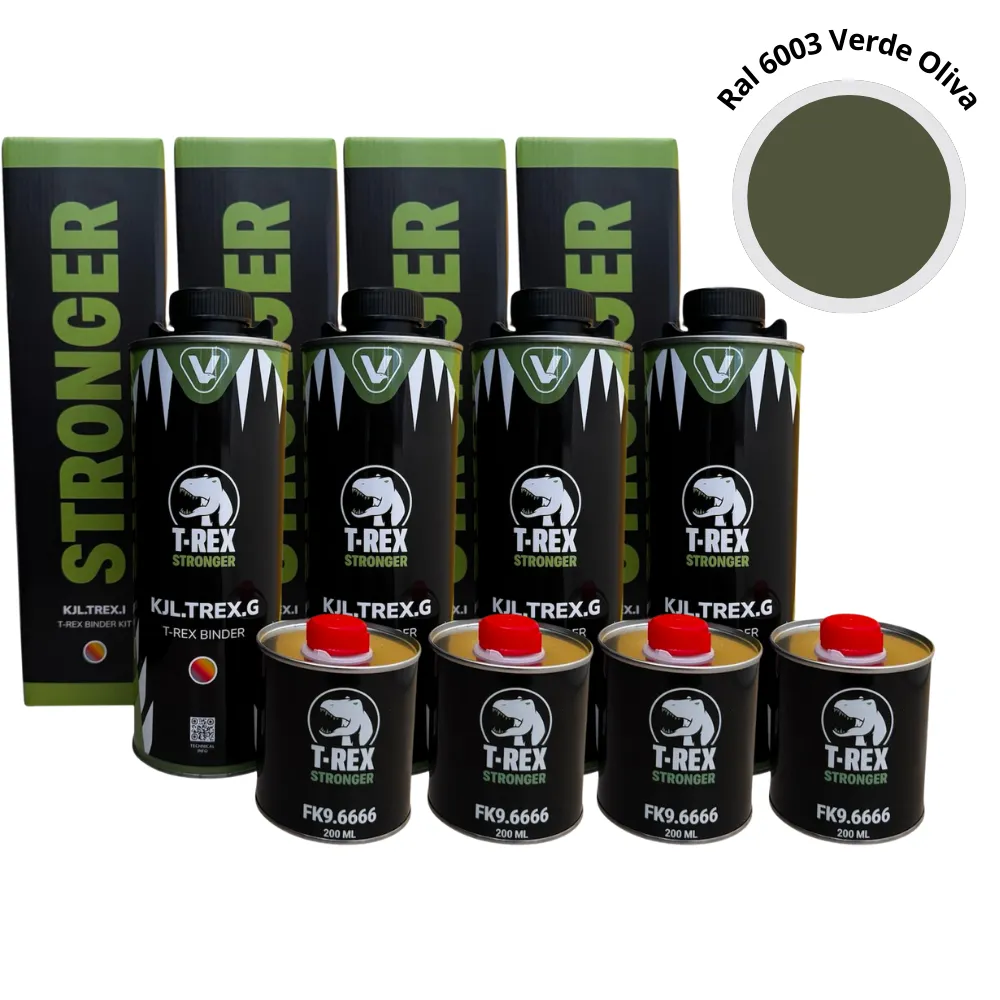 t rex ral 6003 verde oliva 4 lt