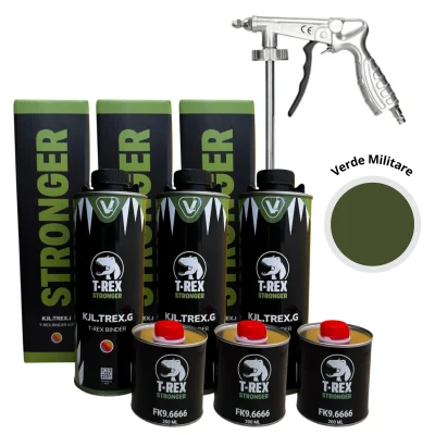 t rex verde militare 3 lt pistola