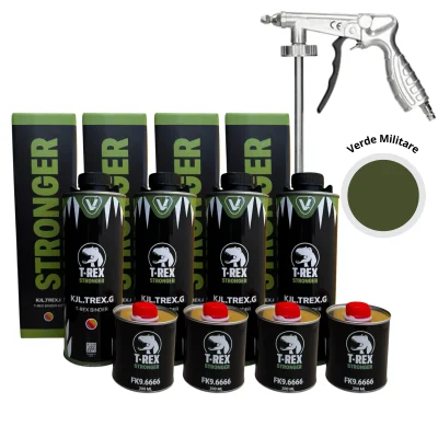 t rex verde militare 4 lt pistola