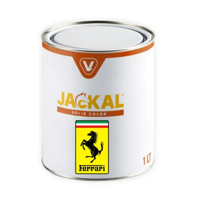 barattolo vernice ferrari