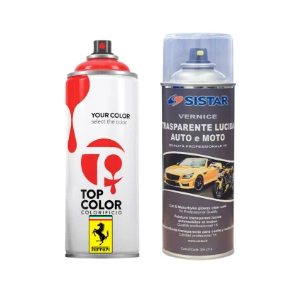 spray base opaca trasparente 1k ferrari