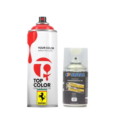spray base opaca trasparente 2k ferrari