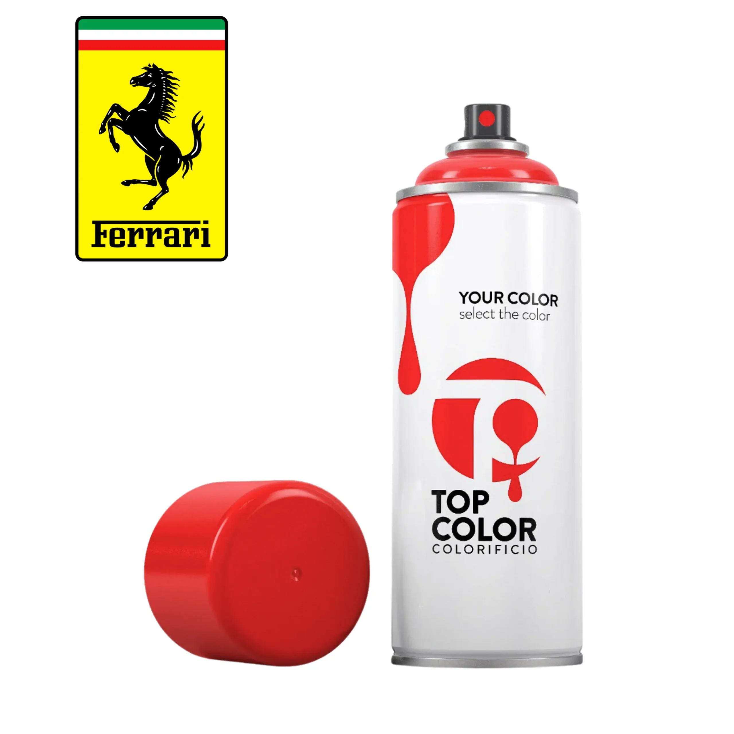 spray lucido diretto ferrari