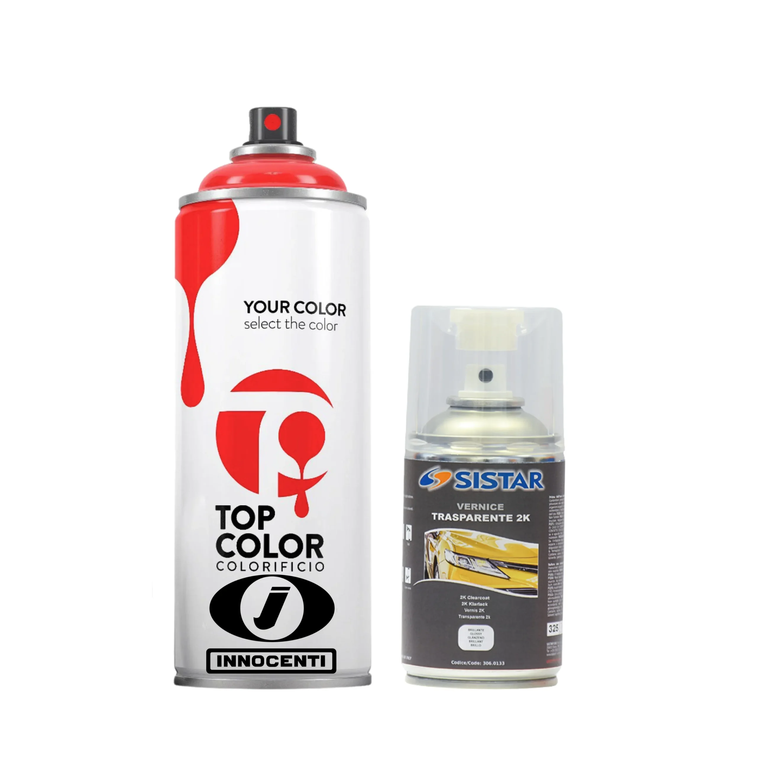 spray base opaca trasparente 2k innocenti