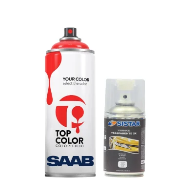 spray base opaca trasparente 2k saab
