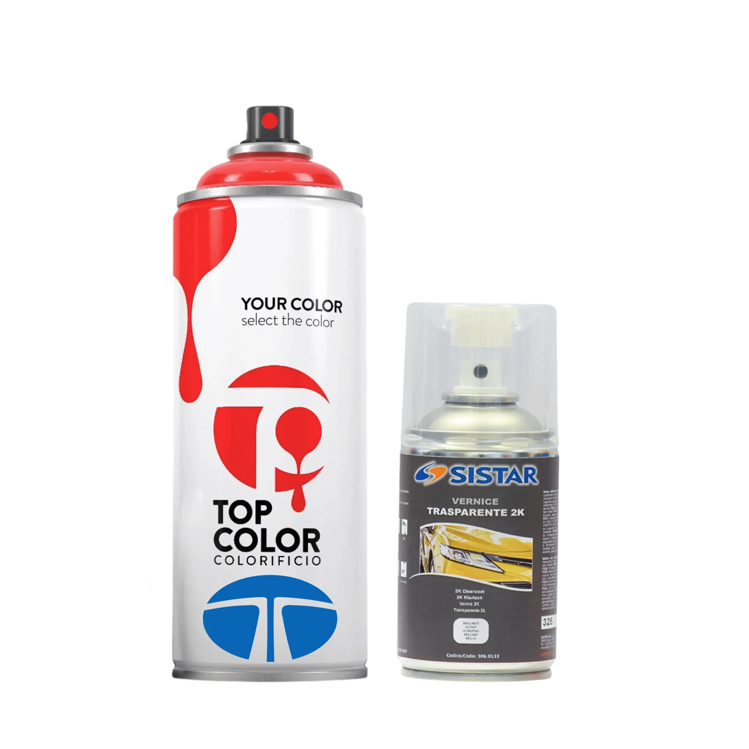spray base opaca trasparente 2k tata