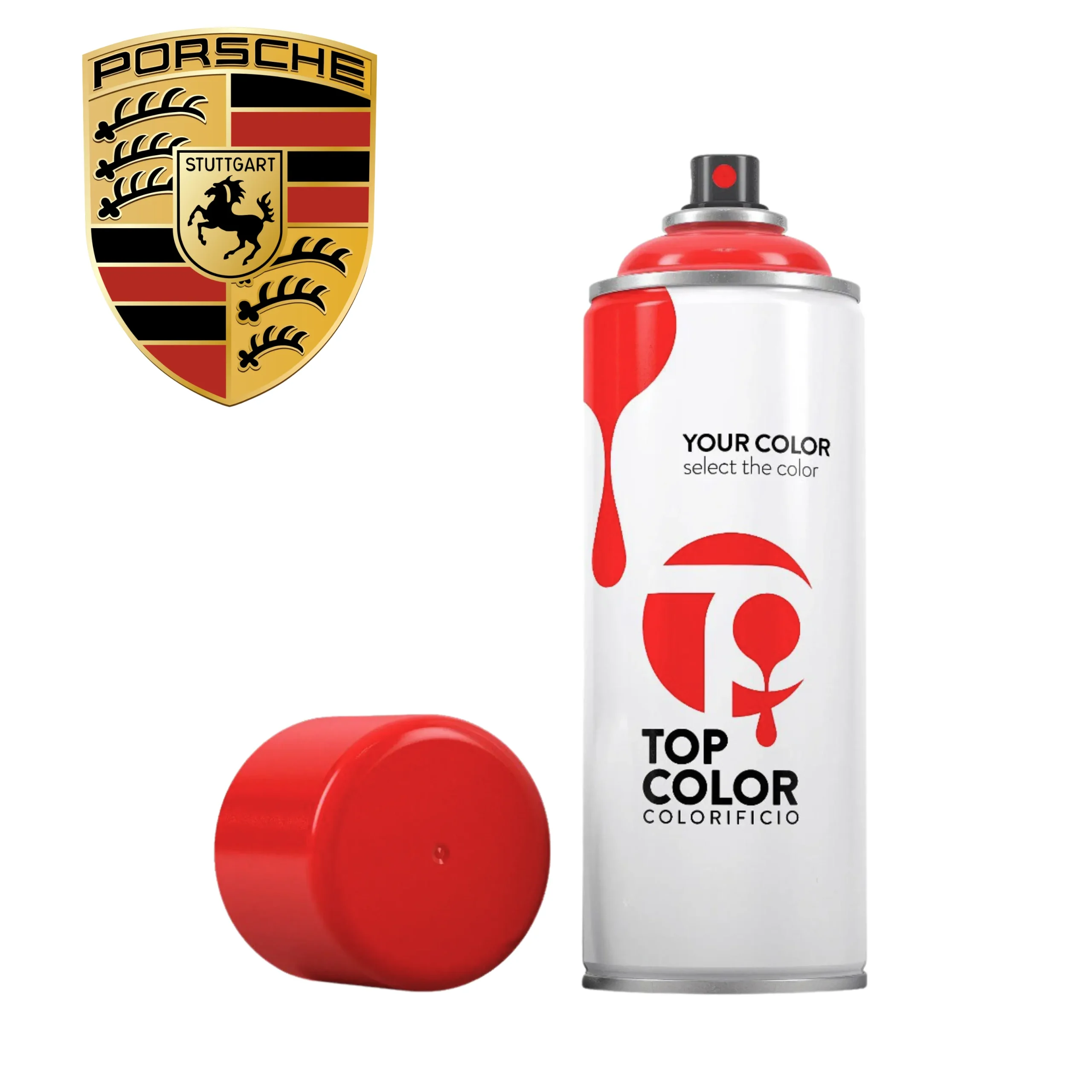 spray lucido diretto porsche