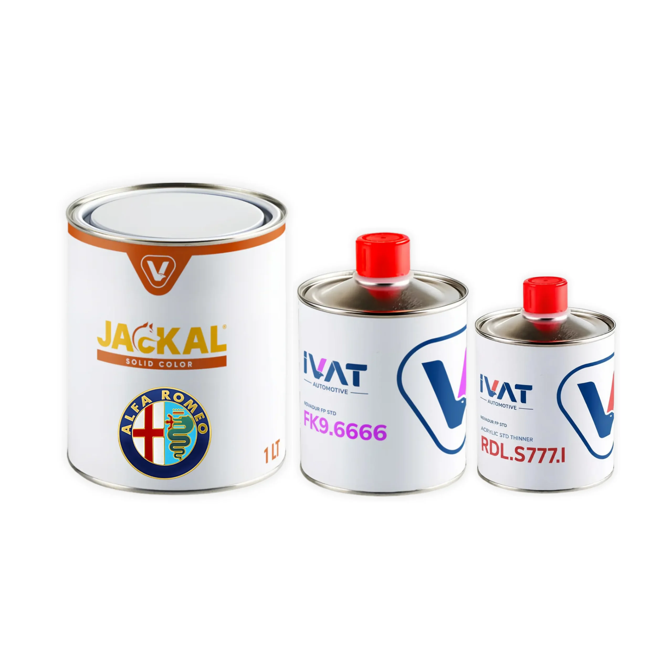 kit vernice lucido diretto 2k alfa
