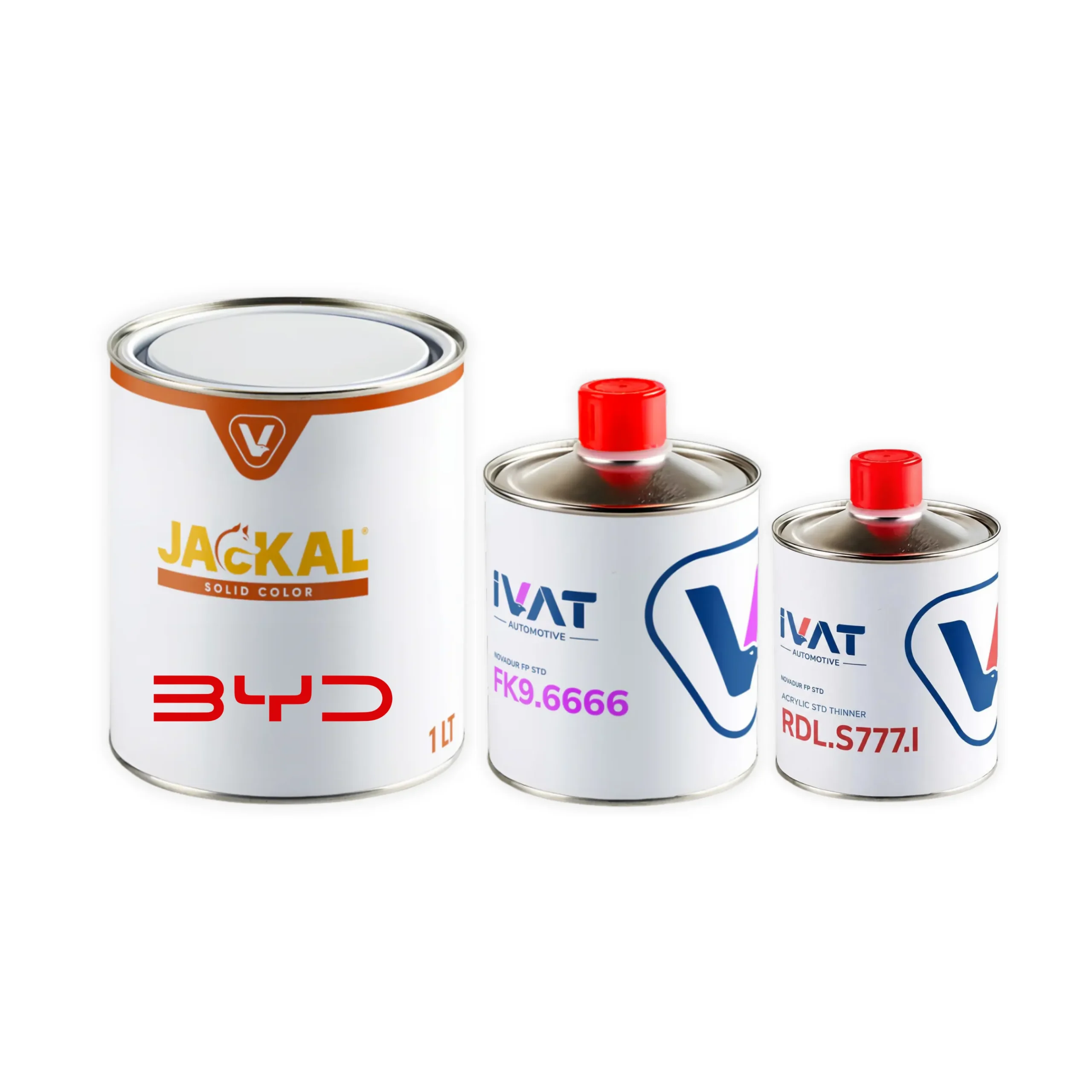 kit vernice lucido diretto 2k byd