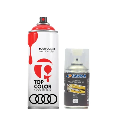 spray base opaca trasparente 2k audi