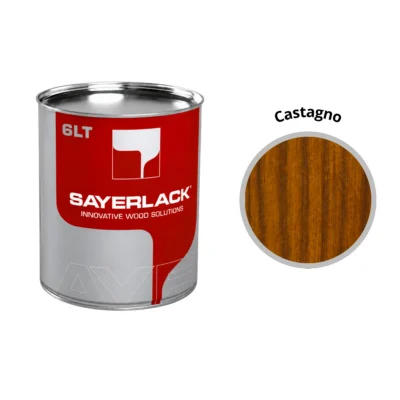 sayerlack sintetico 6lt castagno
