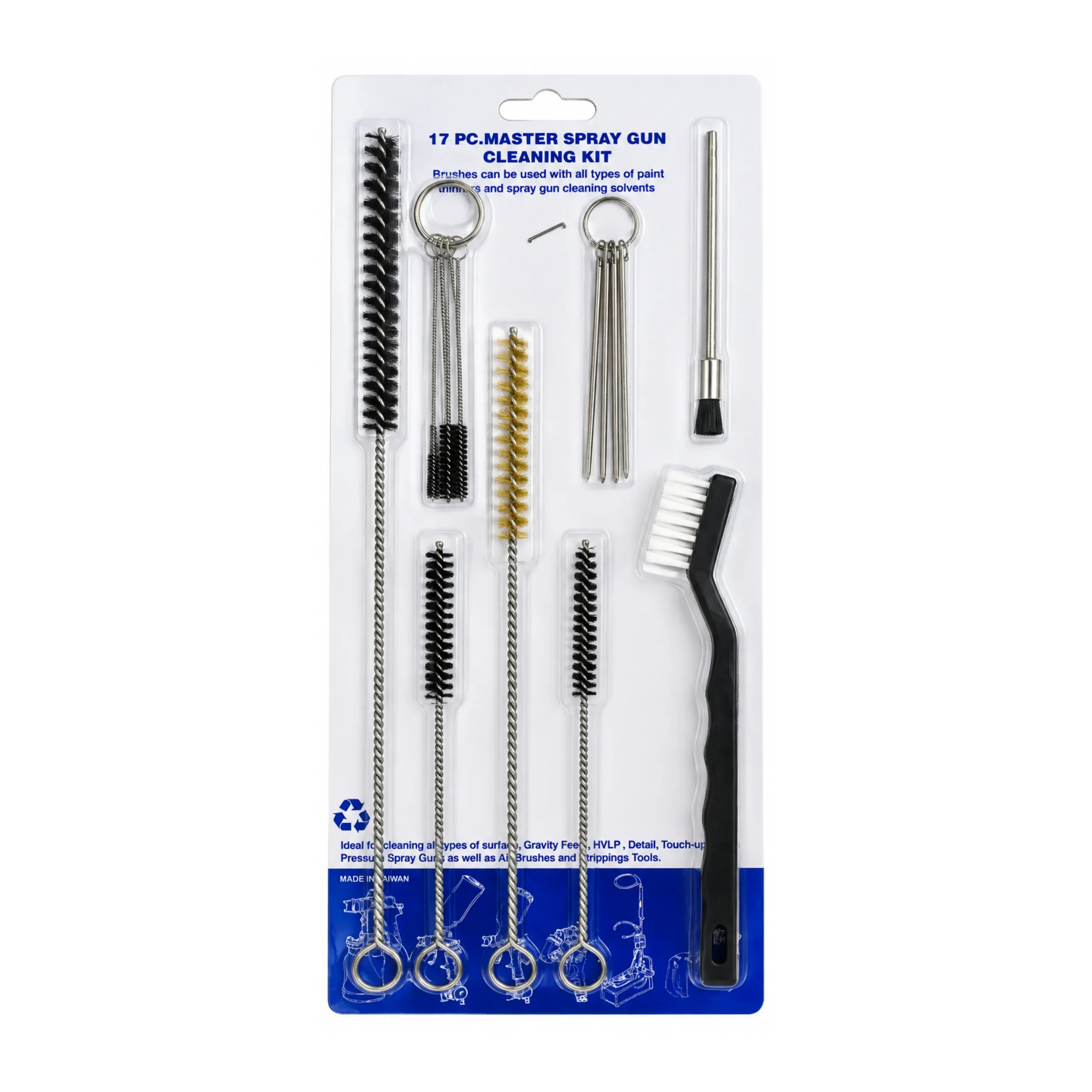 kit pulizia aerografi confezione